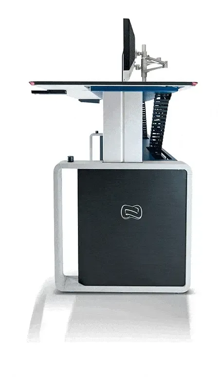 Mesa técnica ADVANTIS elevable de GESAB para centros de control