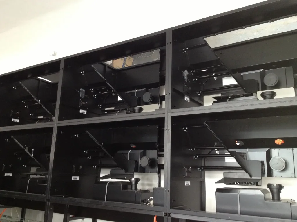 Montaje de videowall en un centro de control de Anpala